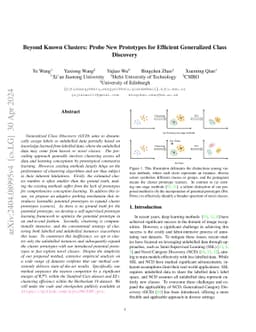 Beyond Known Clusters: Probe New Prototypes for Efficient Generalized
  Class Discovery