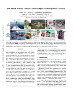 DetCLIPv3: Towards Versatile Generative Open-vocabulary Object Detection