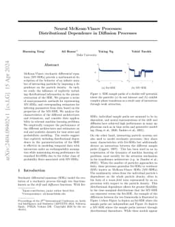 Neural McKean-Vlasov Processes: Distributional Dependence in Diffusion
  Processes