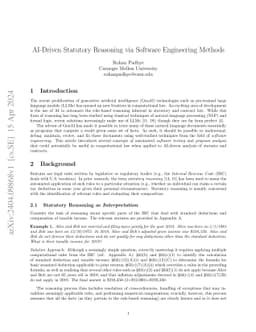 Software Engineering Methods For AI-Driven Deductive Legal Reasoning