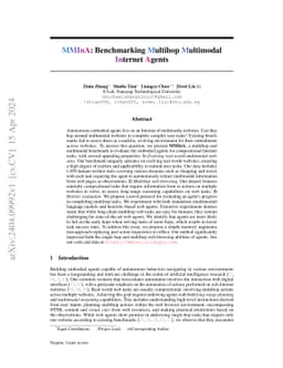 MMInA: Benchmarking Multihop Multimodal Internet Agents