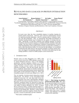 Revealing data leakage in protein interaction benchmarks