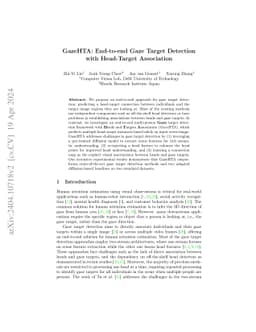 GazeHTA: End-to-end Gaze Target Detection with Head-Target Association