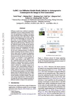 LaDiC: Are Diffusion Models Really Inferior to Autoregressive
  Counterparts for Image-to-Text Generation?