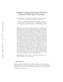 COMBO: Compositional World Models for Embodied Multi-Agent Cooperation