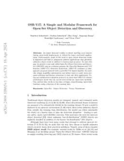 OSR-ViT: A Simple and Modular Framework for Open-Set Object Detection
  and Discovery