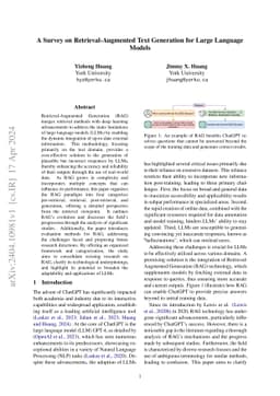 A Survey on Retrieval-Augmented Text Generation for Large Language
  Models