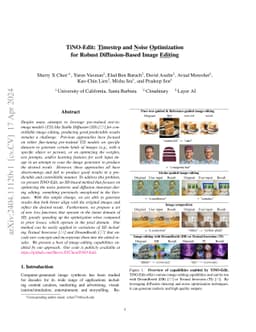 TiNO-Edit: Timestep and Noise Optimization for Robust Diffusion-Based
  Image Editing