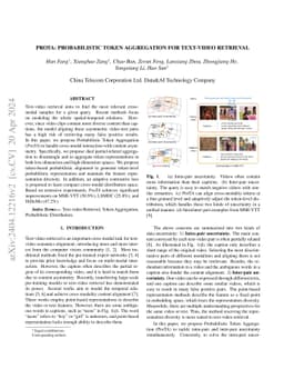 ProTA: Probabilistic Token Aggregation for Text-Video Retrieval