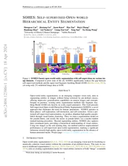 SOHES: Self-supervised Open-world Hierarchical Entity Segmentation