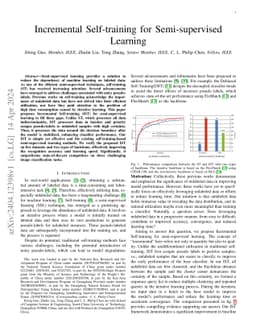 Incremental Self-training for Semi-supervised Learning