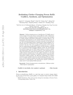 Rethinking Clothes Changing Person ReID: Conflicts, Synthesis, and
  Optimization