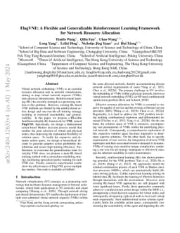 FlagVNE: A Flexible and Generalizable Reinforcement Learning Framework
  for Network Resource Allocation
