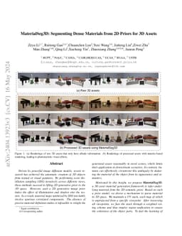 MaterialSeg3D: Segmenting Dense Materials from 2D Priors for 3D Assets