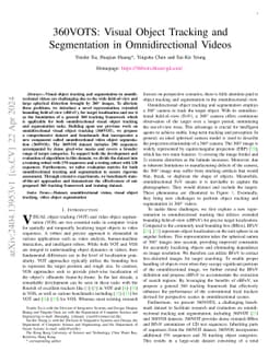 360VOTS: Visual Object Tracking and Segmentation in Omnidirectional
  Videos
