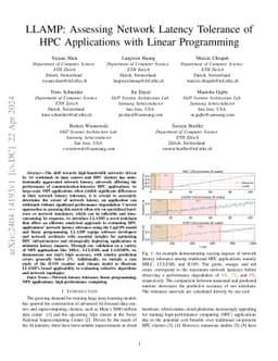 LLAMP: Assessing Network Latency Tolerance of HPC Applications with
  Linear Programming