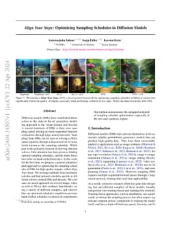 Align Your Steps: Optimizing Sampling Schedules in Diffusion Models