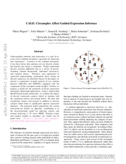 CAGE: Circumplex Affect Guided Expression Inference