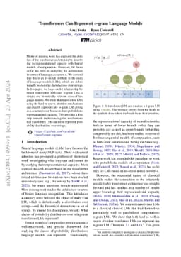 Transformers Can Represent $n$-gram Language Models