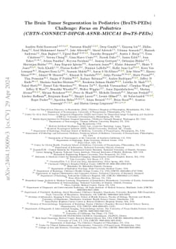 The Brain Tumor Segmentation in Pediatrics (BraTS-PEDs) Challenge: Focus
  on Pediatrics (CBTN-CONNECT-DIPGR-ASNR-MICCAI BraTS-PEDs)