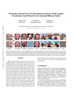 Perturbing Attention Gives You More Bang for the Buck: Subtle Imaging
  Perturbations That Efficiently Fool Customized Diffusion Models