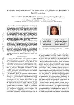 Massively Annotated Datasets for Assessment of Synthetic and Real Data
  in Face Recognition