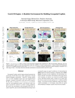 GeoLLM-Engine: A Realistic Environment for Building Geospatial Copilots