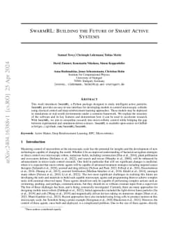 SwarmRL: Building the Future of Smart Active Systems