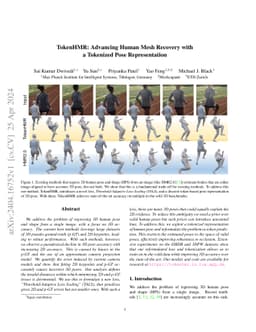 TokenHMR: Advancing Human Mesh Recovery with a Tokenized Pose
  Representation