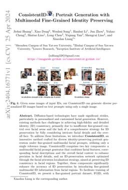 ConsistentID: Portrait Generation with Multimodal Fine-Grained Identity Preserving