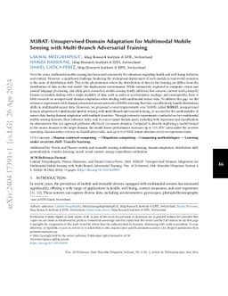 M3BAT: Unsupervised Domain Adaptation for Multimodal Mobile Sensing with
  Multi-Branch Adversarial Training