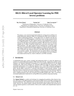 BiLO: Bilevel Local Operator Learning for PDE inverse problems