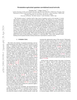 Permutation-equivariant quantum convolutional neural networks