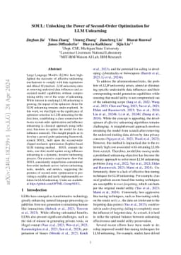 SOUL: Unlocking the Power of Second-Order Optimization for LLM
  Unlearning