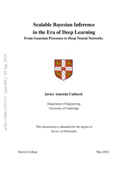 Scalable Bayesian Inference in the Era of Deep Learning: From Gaussian
  Processes to Deep Neural Networks