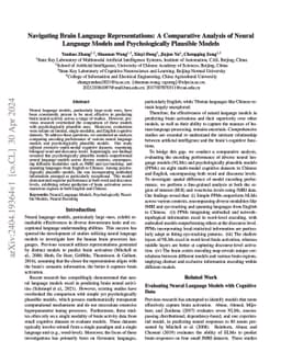 Navigating Brain Language Representations: A Comparative Analysis of
  Neural Language Models and Psychologically Plausible Models