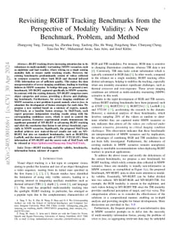 Revisiting RGBT Tracking Benchmarks from the Perspective of Modality Validity: A New Benchmark, Problem, and Solution