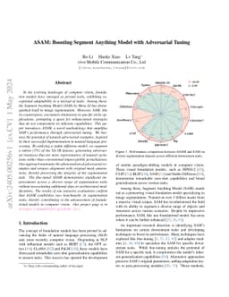 ASAM: Boosting Segment Anything Model with Adversarial Tuning