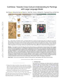 CultiVerse: Towards Cross-Cultural Understanding for Paintings with
  Large Language Model