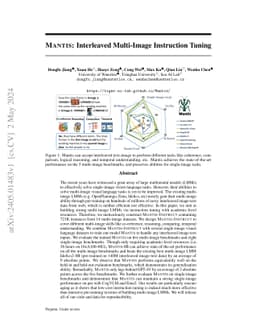 MANTIS: Interleaved Multi-Image Instruction Tuning