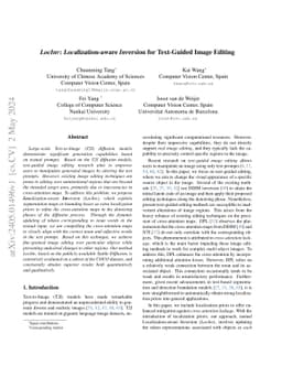 LocInv: Localization-aware Inversion for Text-Guided Image Editing