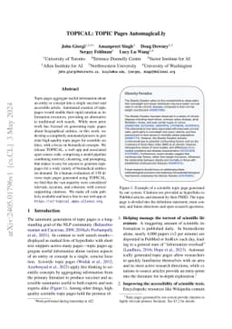 TOPICAL: TOPIC Pages AutomagicaLly