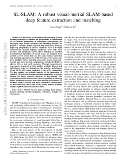 A real-time, robust and versatile visual-SLAM framework based on deep
  learning networks