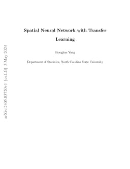 Spatial Transfer Learning with Simple MLP