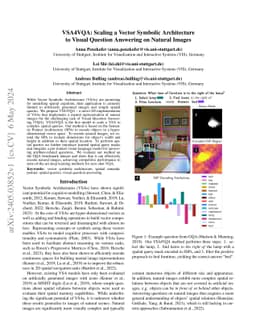 VSA4VQA: Scaling a Vector Symbolic Architecture to Visual Question
  Answering on Natural Images