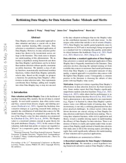 Rethinking Data Shapley for Data Selection Tasks: Misleads and Merits
