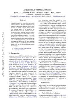 A Transformer with Stack Attention