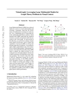 VisionGraph: Leveraging Large Multimodal Models for Graph Theory
  Problems in Visual Context