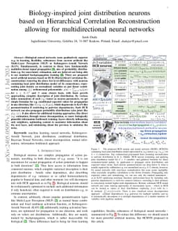 Biology-inspired joint distribution neurons based on Hierarchical
  Correlation Reconstruction allowing for multidirectional neural networks