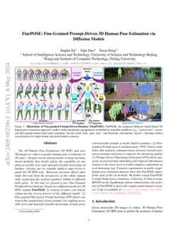 FinePOSE: Fine-Grained Prompt-Driven 3D Human Pose Estimation via
  Diffusion Models